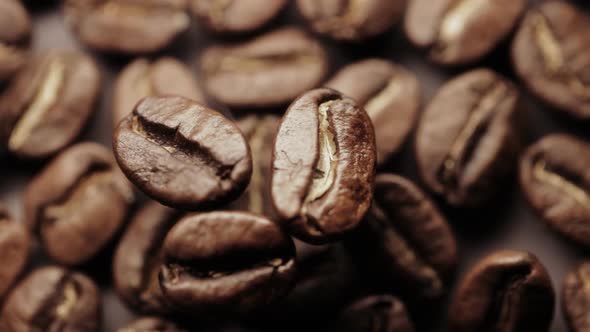 Coffee Beans Close Up