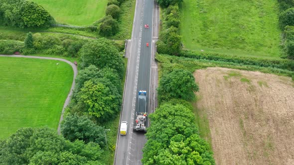 Road Resurfacing By Surface Dressing Process