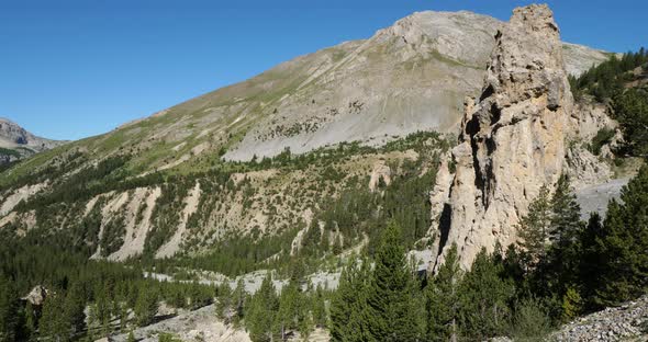 The Izoard pass, the Casse deserte, Queyras range, Hautes Alpes, France