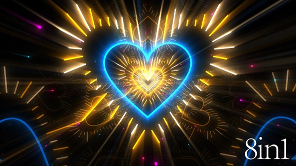 Heart Party Stage Lights