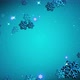 Glowing Snowflakes Loop Background 4K - VideoHive Item for Sale