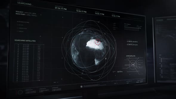 Searching satellites. Three of the least secure in Libya were broken into. UI. alt