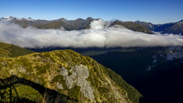 Southern Alps inversion timelapse