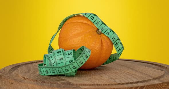 The Orange and Measurement Tape