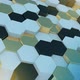Abstract Hexagon Geometric random waving motion background - VideoHive Item for Sale