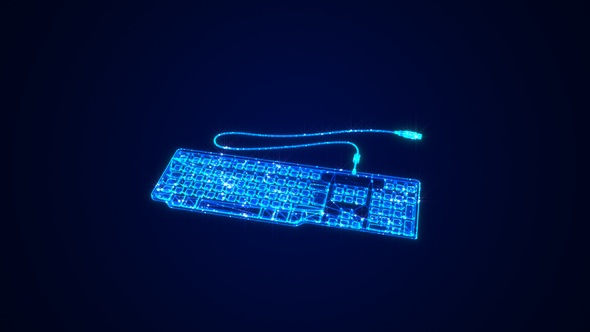 Keyboard 3D Hologram