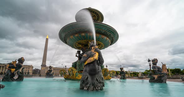 The Fontaine des Fleuves