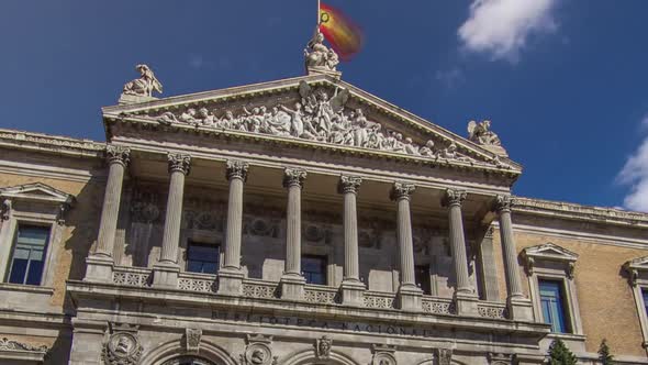 National Library of Spain Timelapse Hyperlapse