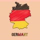 Germany Cartoon Map - VideoHive Item for Sale