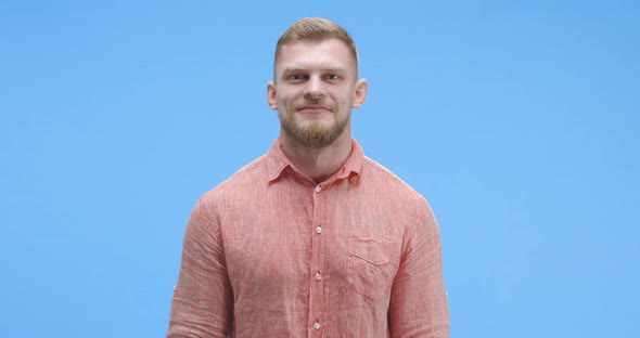 Young Man Smiling