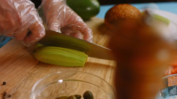 Preparing Process of Cinematographic Smoked Salmon Bagels | USA Cuisine Secret ( Recipe)