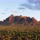 Sunset over Ragged Top Mountain in Ironwood Forest National Monument - VideoHive Item for Sale