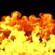 Super slow motion of fire on black background - VideoHive Item for Sale