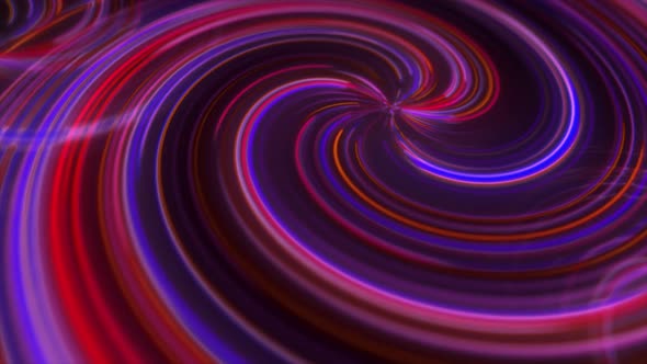 Spiral Neon Lights Animation Background V2