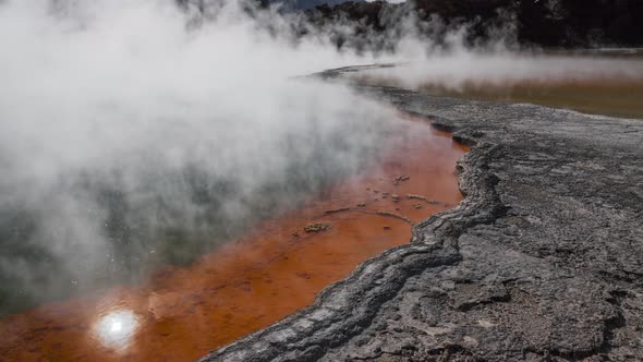 New Zealand Wai-O-Tapu timelapse