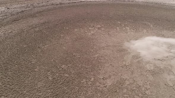 Mud Volcano Bledug Kuwu Indonesia