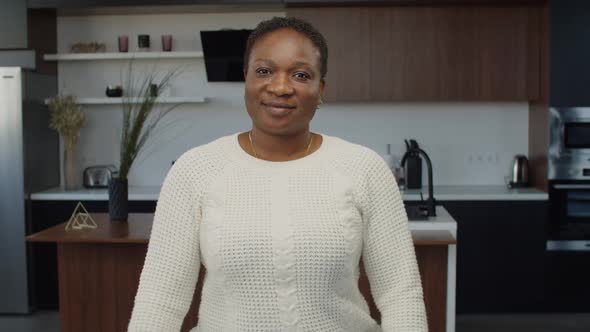 Portrait of Confident African American Woman with Arms Crossed