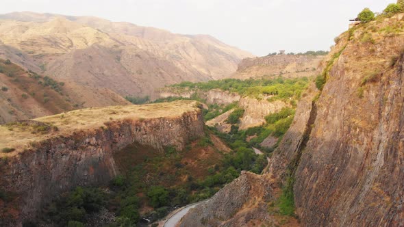 Garni Gorge In Armenia