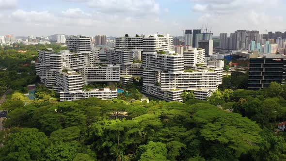 The Interlace Apartments in Singapore City