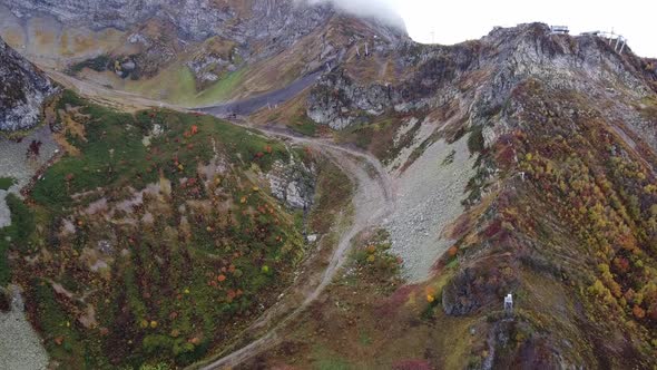 Krasnaya Polyana. Sochi. Olympic Village. Esto Sadok.