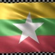 Myanmar waving flag looped - VideoHive Item for Sale
