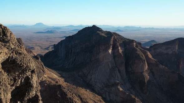 Saddle Mountain Summit View - Tonopah, AZ - Aerial