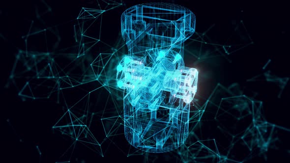 Universal Joint Hologram Close Up 4k alt