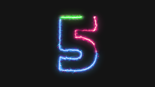 Neon Countdown