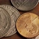Rotating stock footage shot of American monetary coins - MONEY 0290 - VideoHive Item for Sale