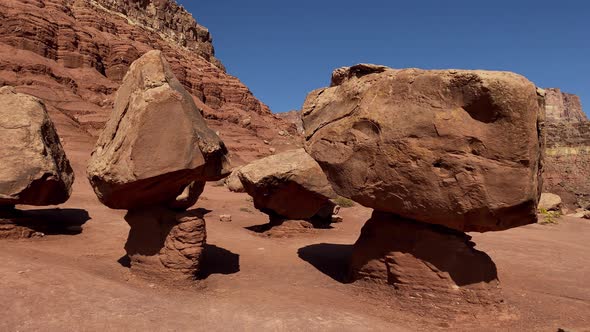 Amazing balancing boulders in Arizona