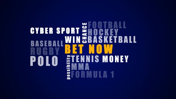 Sports betting concept.