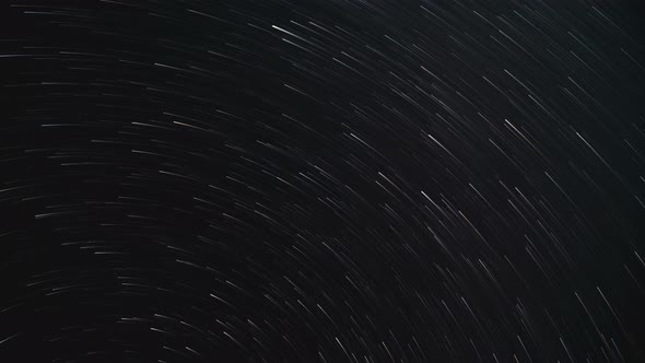 Clear Starry Sky Time Lapse 4k