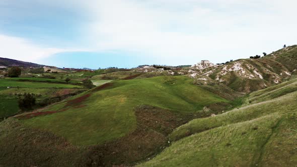 Green Cultivated Hills of Italy