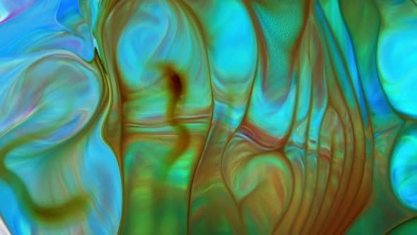Abstract Colorful Sacral Liquid Waves Texture 390