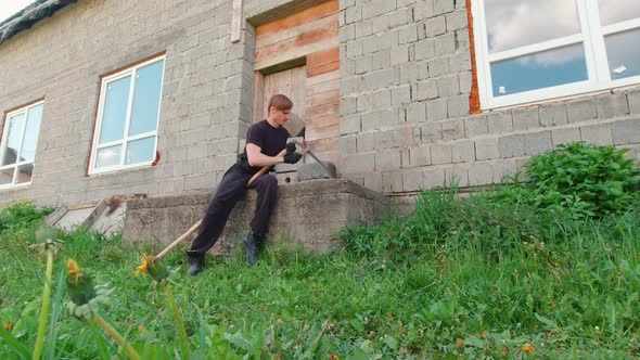 Sharpen The Scythe Slow Motion