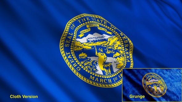 Nebraska State Flags