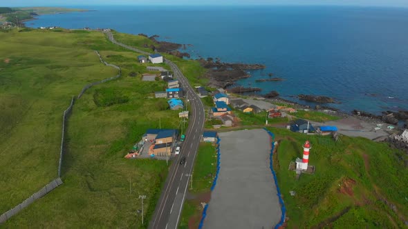 rishiri island coastal highway