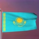 Kazakhstan Flag 4k - VideoHive Item for Sale