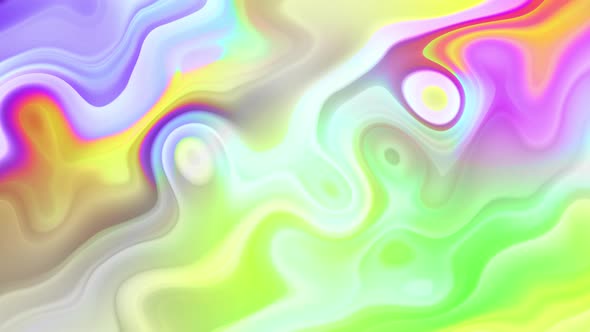 Abstract Colorful Dynamic  Liquid Smoothly Animation Background 4k Video
