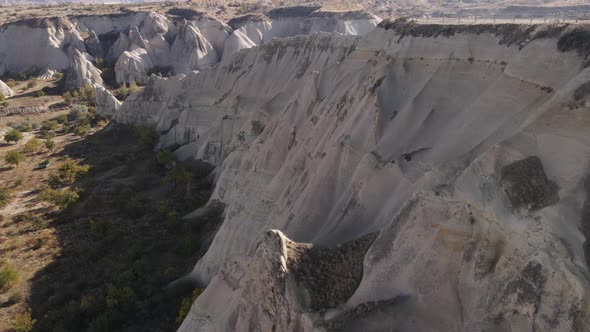 Aerial View Cappadocia Landscape