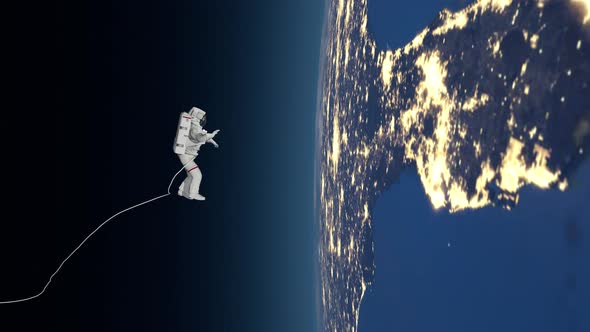 Astronaut Spacewalk alt
