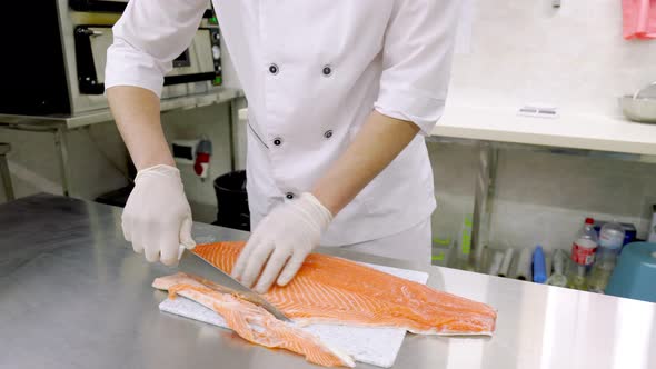 Peeling Fish Fillets with a Knife