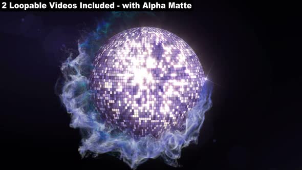 Disco Ball and Earth Disco Ball Package