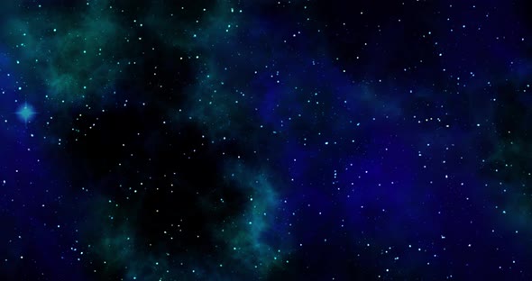 Abstract Space Background Animation.