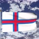 Faroe Islands Flag Waving 4k - VideoHive Item for Sale