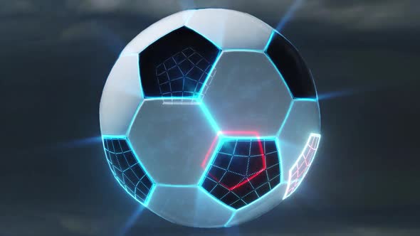 Abstract Football Soccer Ball Hd