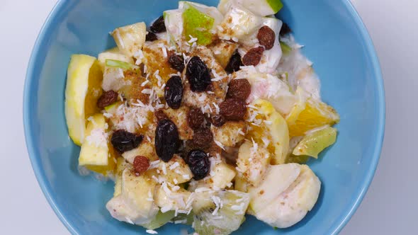 Fruit Salad in Bowl