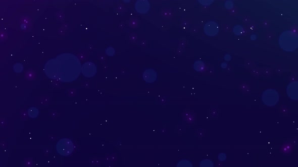 Blue Particles 4K