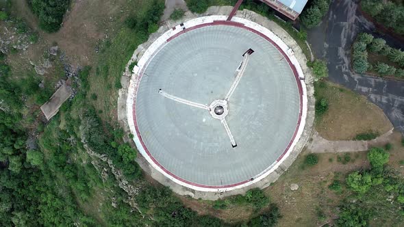 Gigantic Abandoned Radio Optical Space Telescope Antenna, Observatory of Alien Life and Black Holes