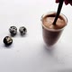 Person Hand Stirring Cup Hot Chocolate - VideoHive Item for Sale